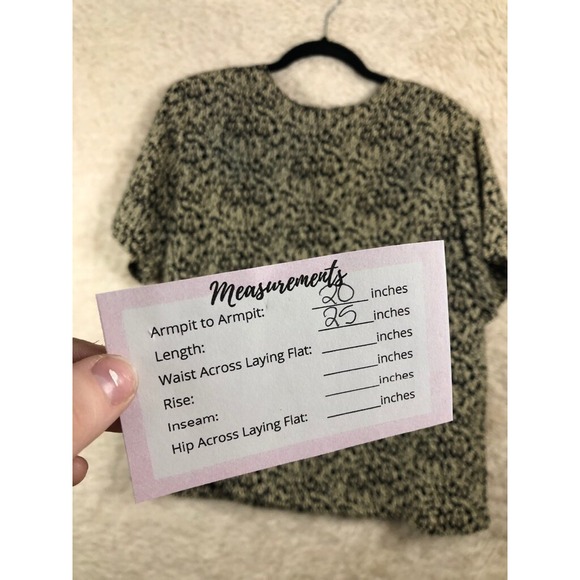 Ship'n Shore Womens Basic Blouse Black‎ Abstract Print Short Sleeve Crew Neck M - Picture 11 of 11